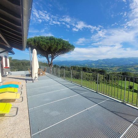 Maison Au Pays Basque, Calme Avec Vue Imprenable Sur Montagnes Irouleguy Exterior photo